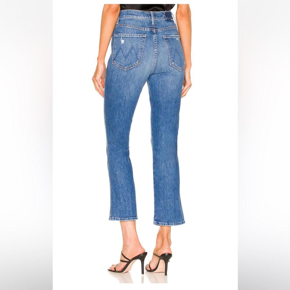 Mother Denim Smokin’ Double Ankle Broken Record jeans - like new